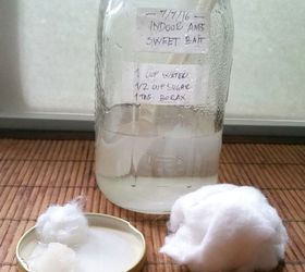 get rid of your ants with a sweet diy treat, Get your cotton balls or towels ready