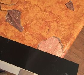 how to remodel a laminate countertop to look like stone