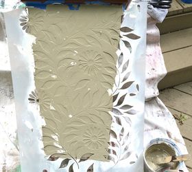 how to create a silvery rustic aged effect on a metal planter, container gardening, how to, outdoor furniture, painting