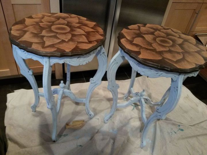 9 gorgeous ways to refinish old wood furniture, Paint a masterpiece with shades of stain