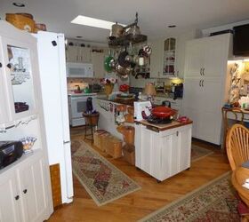 a new twist to the mahogany set i restored , crafts, kitchen design, kitchen island, painted furniture