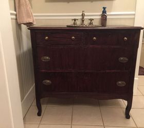 Make a High-End Sink from an Old Dresser | Hometalk