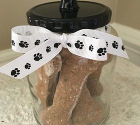 convert a pickle jar into a treat jar for your pets , chalkboard paint, crafts, painting, pets animals, repurpose household items