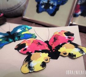art made easy paper butterflies that almost fly, crafts, painting