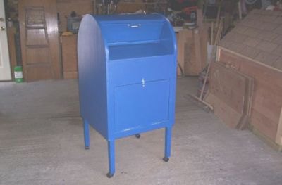 personal mailbox for the students, painted furniture, woodworking projects