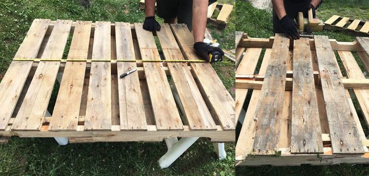 Outdoor Garbage Can Storage From Pallets Hometalk Outdoor Garbage Can Storage From