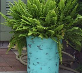 10 top trash can hacks of all time which one will you try, Make chic planters to flank your front door