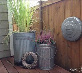 10 top trash can hacks of all time which one will you try, Or make huge standing planters for your porch