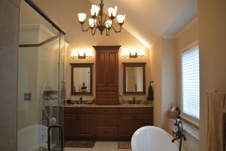 smaller bathroom with large results, bathroom ideas