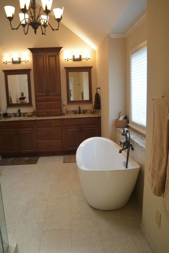 smaller bathroom with large results, bathroom ideas