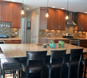 two colors , kitchen cabinets, kitchen design