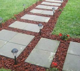 15 ways concrete pavers can totally transform your backyard, Lay an elegant floating walkway