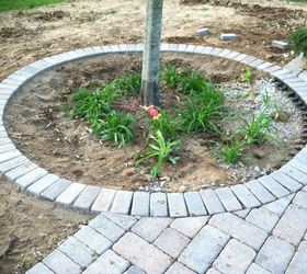 15 ways concrete pavers can totally transform your backyard, Beautify the edging all over your yard