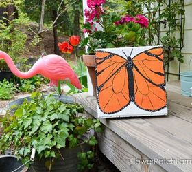 15 ways concrete pavers can totally transform your backyard, Use one as a canvas for garden art