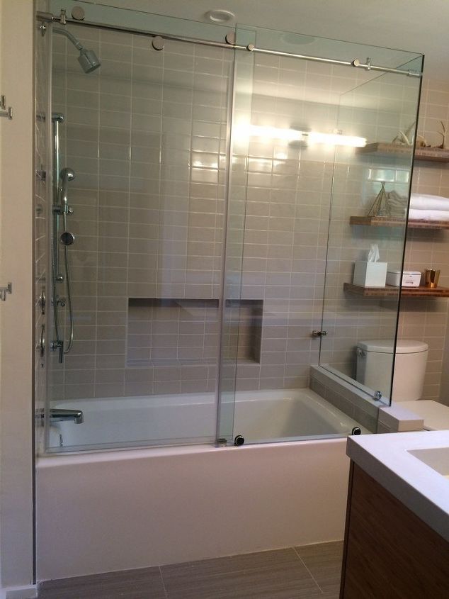 mid century bathroom remodel, bathroom ideas, home improvement, tiling