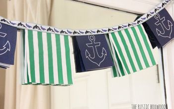 Easy (and Inexpensive!) Tutorial for a Nautical Paper Garland