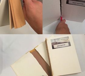 craft a secret storage book box