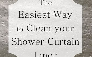 La forma más fácil de limpiar el forro de la cortina de la ducha