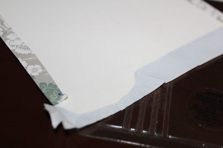 como criar uma estao de papel de embrulho sobre a porta