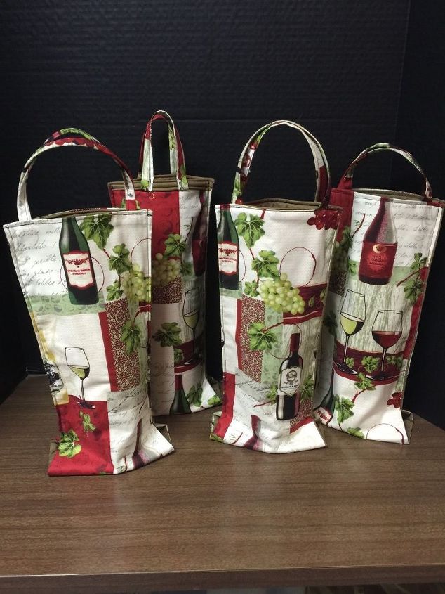delantales y bolsas para el vino