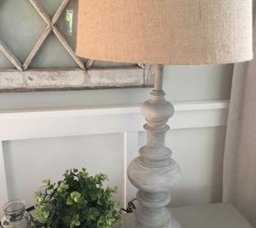 diy restoration hardware inspired lamp makeover, lighting, painted furniture
