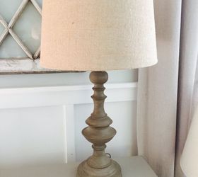 diy restoration hardware inspired lamp makeover, lighting, painted furniture