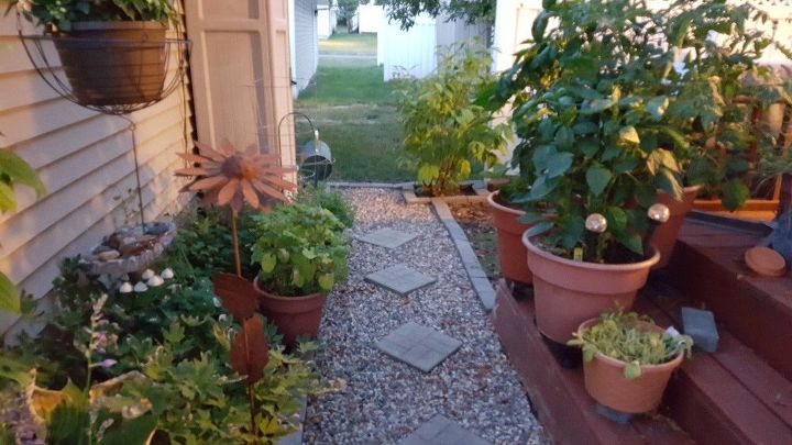 townhouse muddy mess to secret garden
