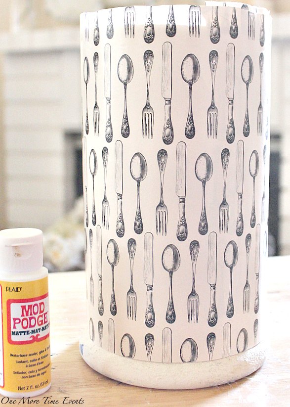 how to get more from a roll of gift wrap, crafts, decoupage, how to