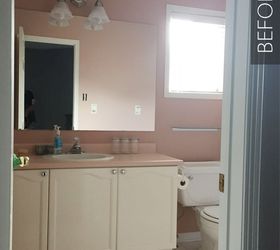 updating an old bathroom vanity, bathroom ideas, painting
