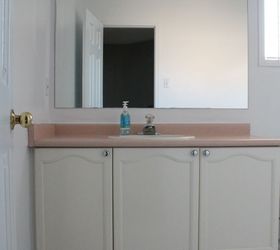 updating an old bathroom vanity, bathroom ideas, painting