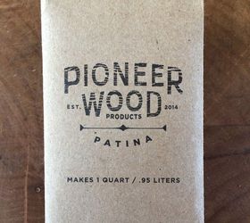 pioneer wood patina, A quarts worth comes in this little packet