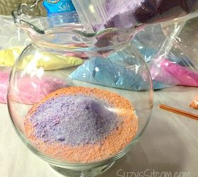 how to make sand art with salt , crafts, how to