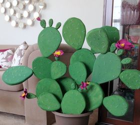Flowering Prickly Pear Cactus - DIY