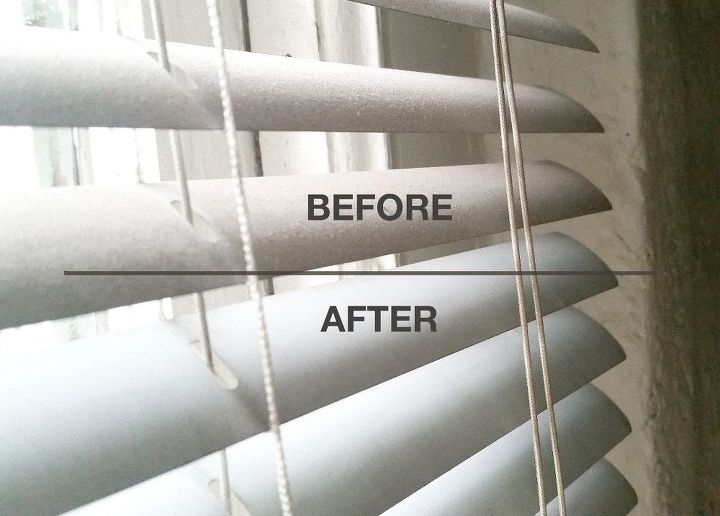 clean your blinds with tongs chopsticks, Low Tech Blind Cleaning Tools Did the trick