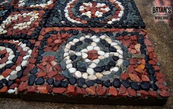 Cómo hacer adoquines de mosaico de roca!