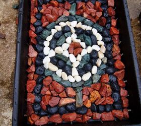 cmo hacer adoquines de mosaico de roca, Dise o de adoquines de mosaico DIY