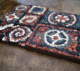 How To Make Mosaic Rock Pavers!
