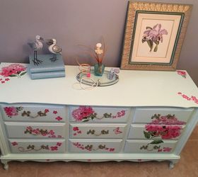 broyhill french proviencial trash to cash , chalk paint, painted furniture