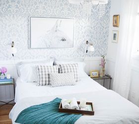 a guest room totally transformed , bedroom ideas, home decor, wall decor