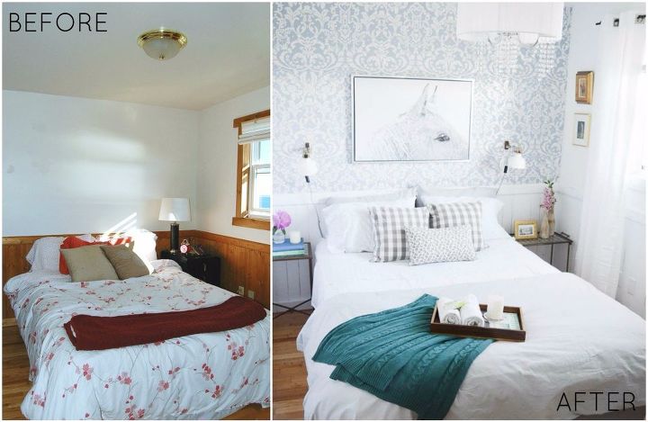 a guest room totally transformed , bedroom ideas, home decor, wall decor