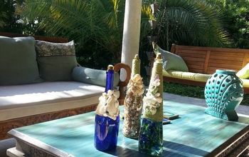 Backyard Coastal Tiki Torches