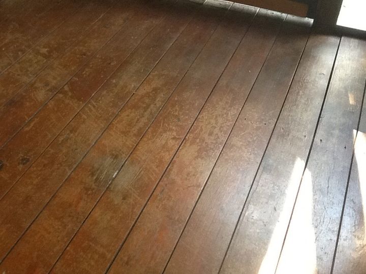 q best porch floor protection from rain sun and heavy foot traffic , flooring, hardwood floors, home maintenance repairs, major home repair, outdoor living, porches, Worn porch floor