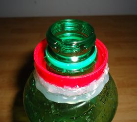 hummingbird feeder diy made from soda bottle and seasoning container, crafts, pets animals, repurposing upcycling