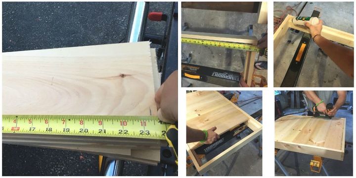 how to build an easy clothing rack