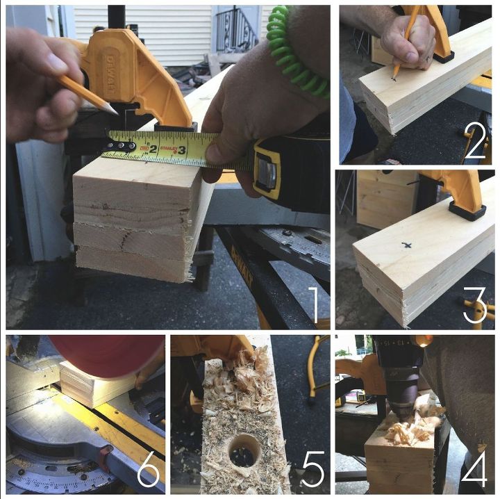 how to build an easy clothing rack