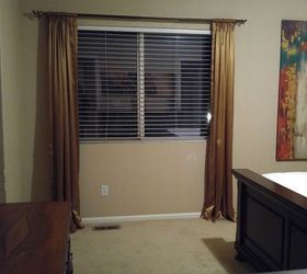 q what color drapes for this room, bedroom ideas, home decor, home decor dilemma, window treatments, What color drapes for this room