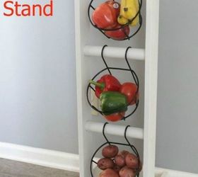 s 11 storage hacks that will instantly declutter your kitchen, kitchen design, organizing, storage ideas, Create your own produce stand
