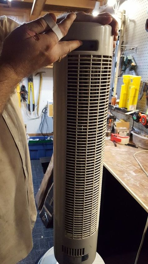 limpe e lubrifique o ventilador da torre para mant lo funcionando