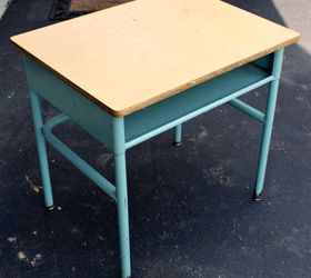 upcycled potting station art desk, crafts, gardening, painted furniture, repurposing upcycling