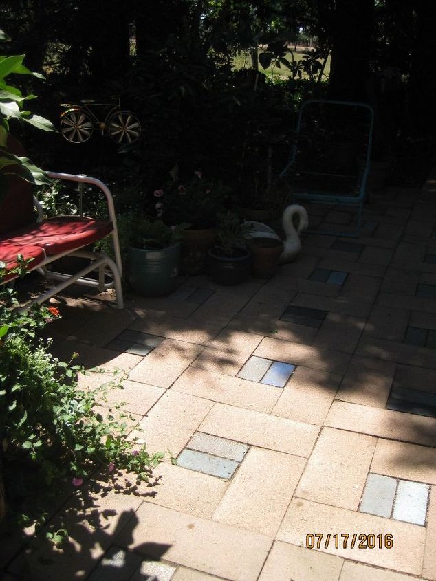 caps and bricks do a patio make